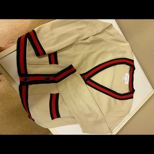 Popsugar brand button down sweater